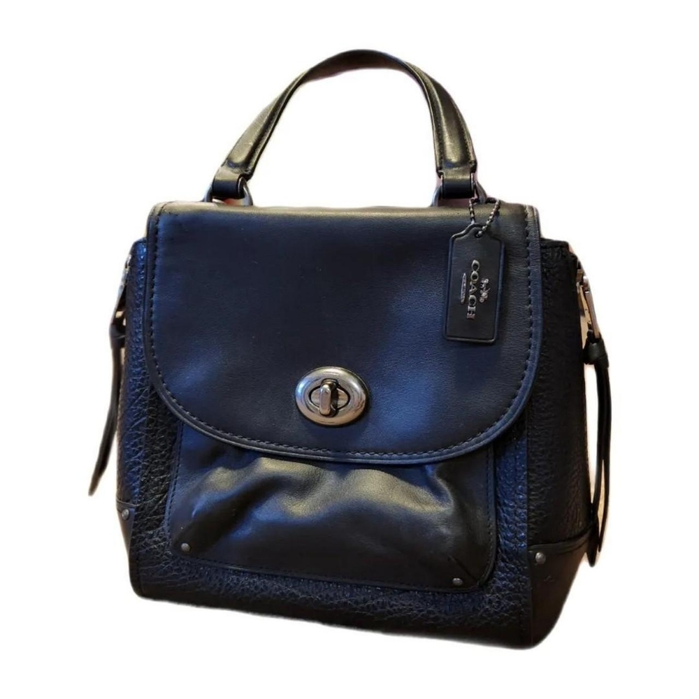 Coach Black Mini Faye Bag